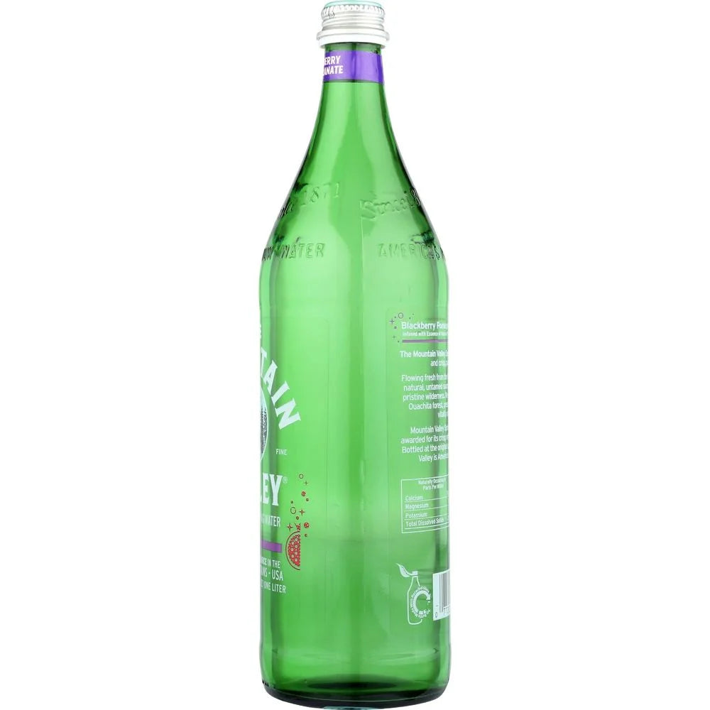 Blackberry Pomegranate Sparkling Water, 1 Liter, 12 per Case Z2327