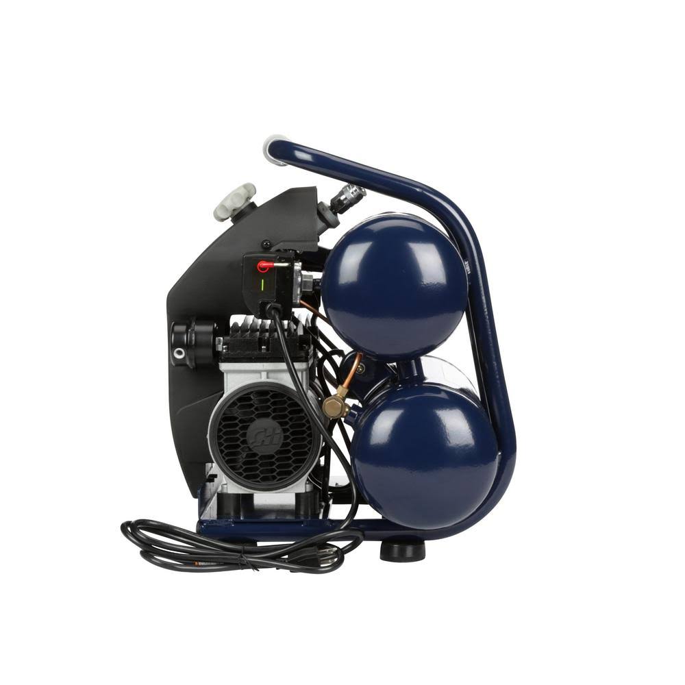 1 HP 4.6 Gallon Twin Stack Air Compressor K3989
