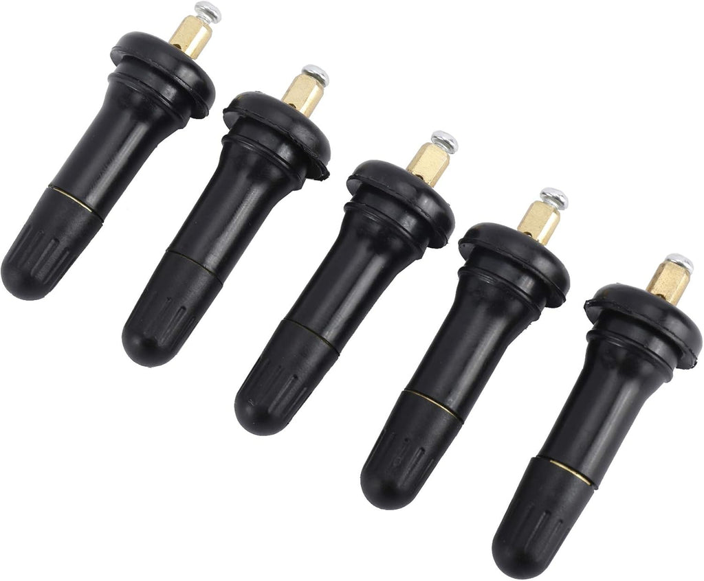 100 PCS Tire Pressure Sensor Rubber Valve Stems with Screws Pack of 2 U496