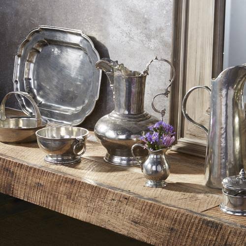Scalloped Small Oval Tray X8164