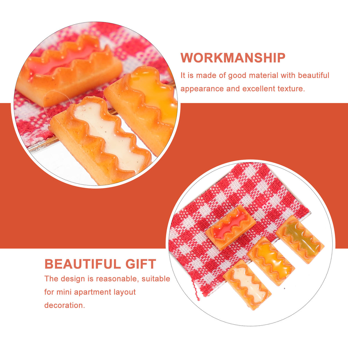 Miniature Dollhouse Cookie Pack Toy N108365
