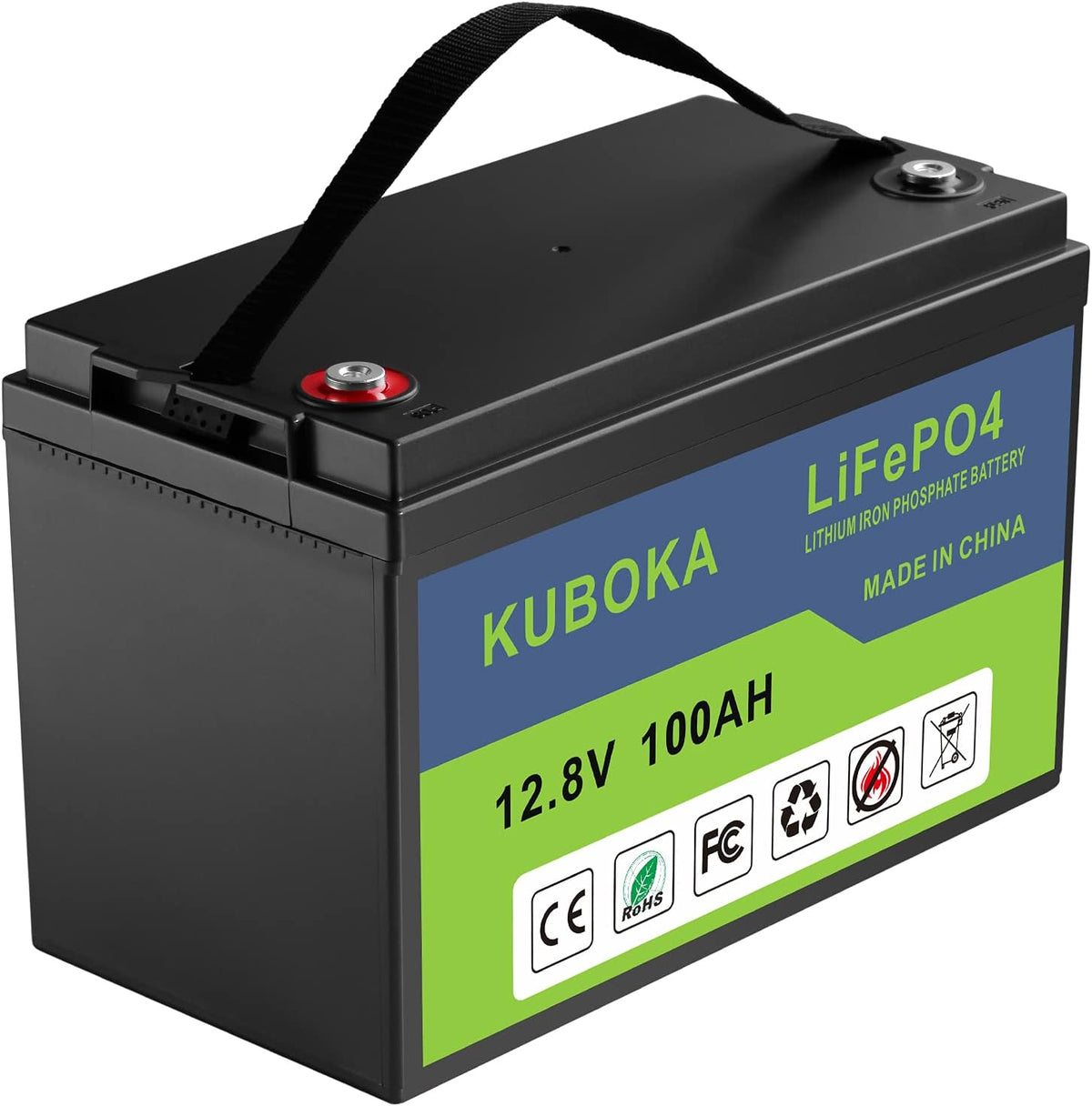12V 100Ah Lifepo4 Battery with Built-in BMS O72612