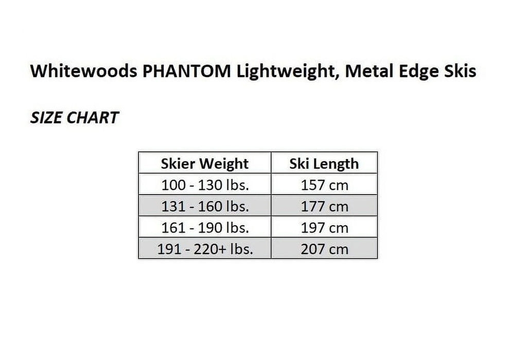 Metal Edge Cross-Country Ski Pkg 157cm L926