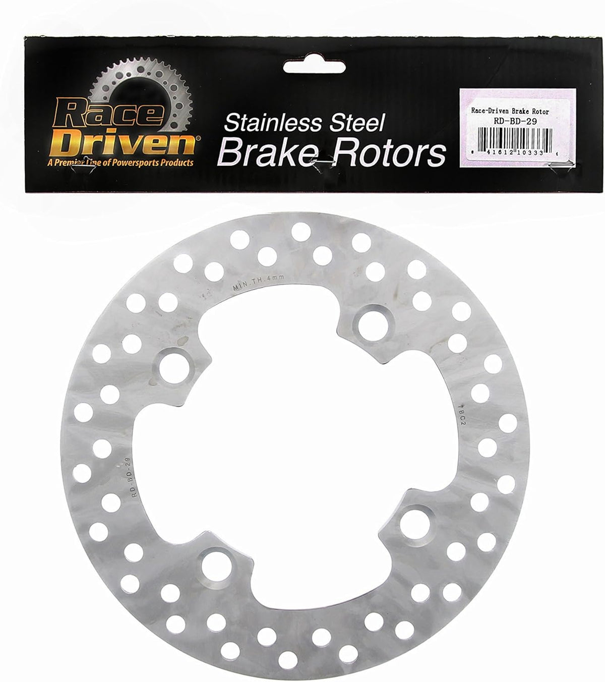 Front & Rear Brake Rotors Discs I398929