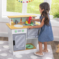 10 Piece Wooden Play Kitchen I3085