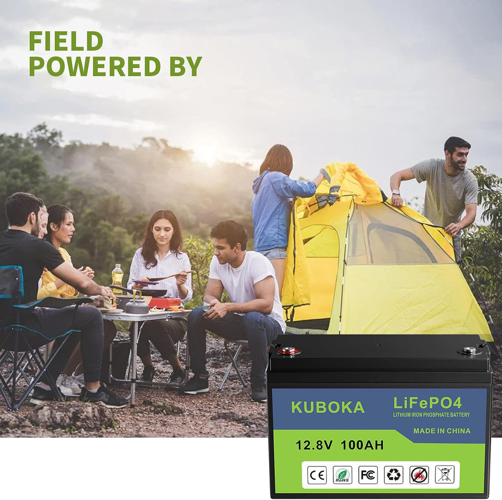 12V 100Ah Lifepo4 Battery with Built-in BMS O72612