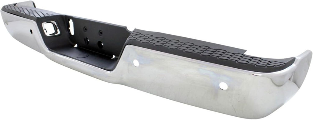 Chrome Steel Rear Bumper Assembly for Dodge RAM 1500 Pickup B55502