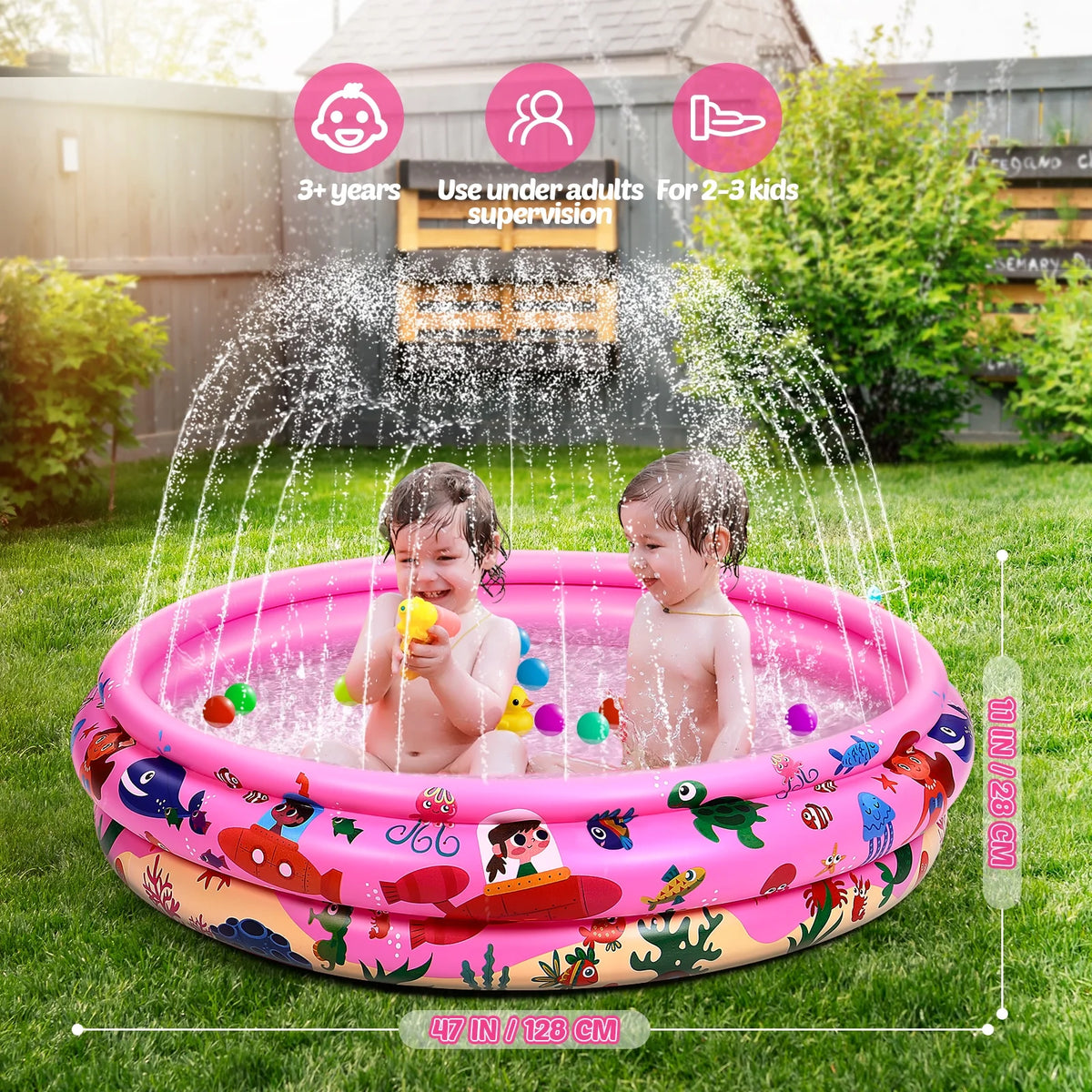 Inflatable Baby Pool D348039