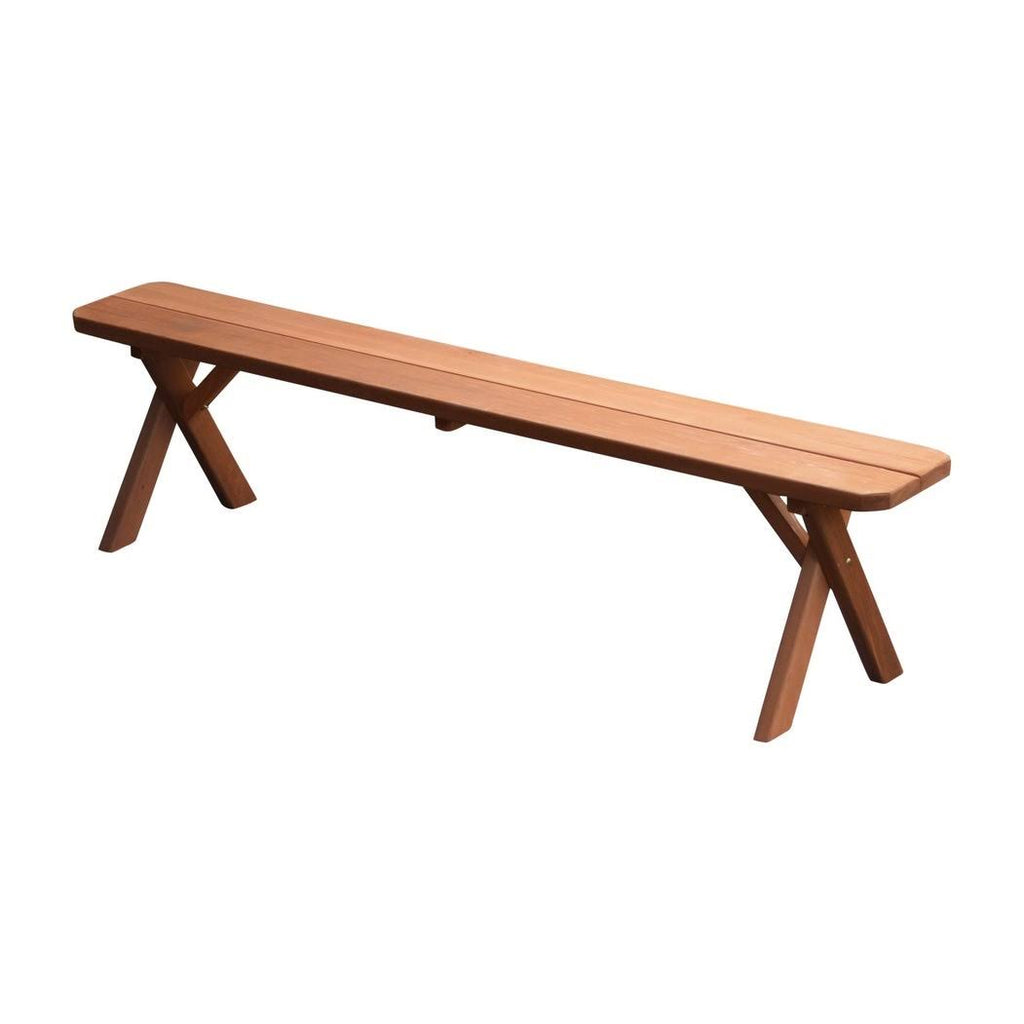 Gray Stain Cedar Bench E32126