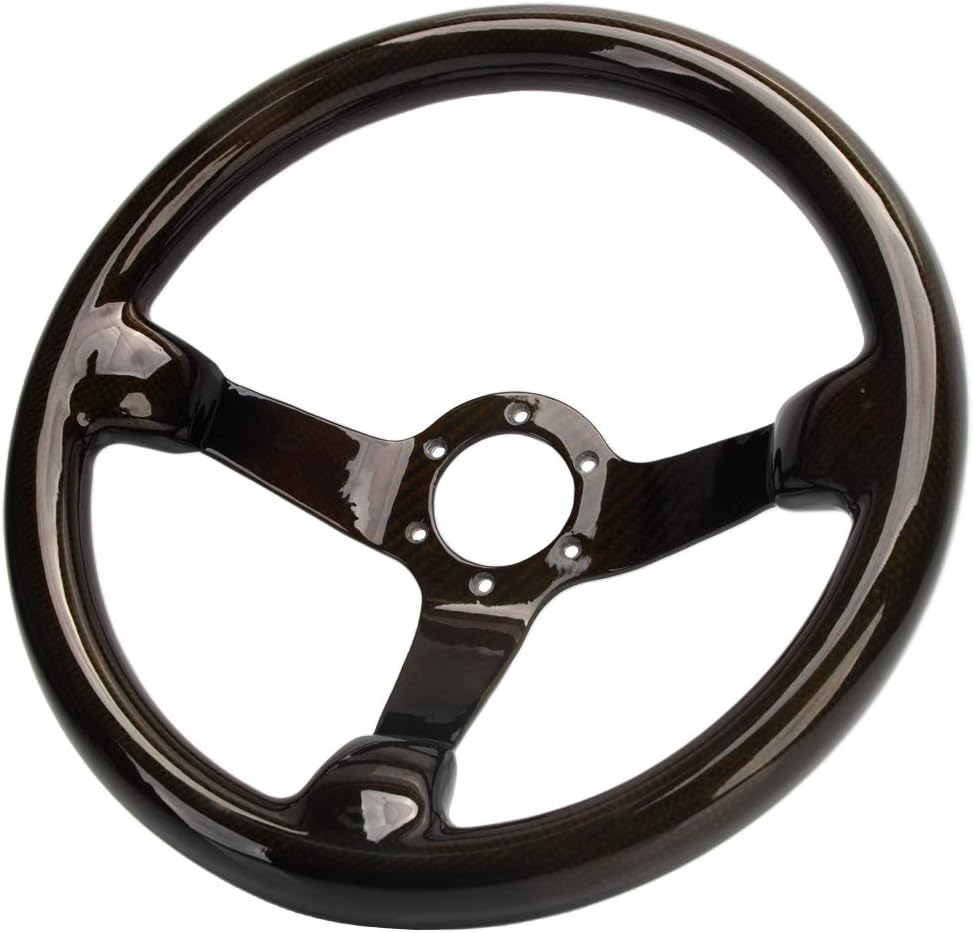 Carbon Fiber Racing Steering Wheel 350mm Diameter V8326