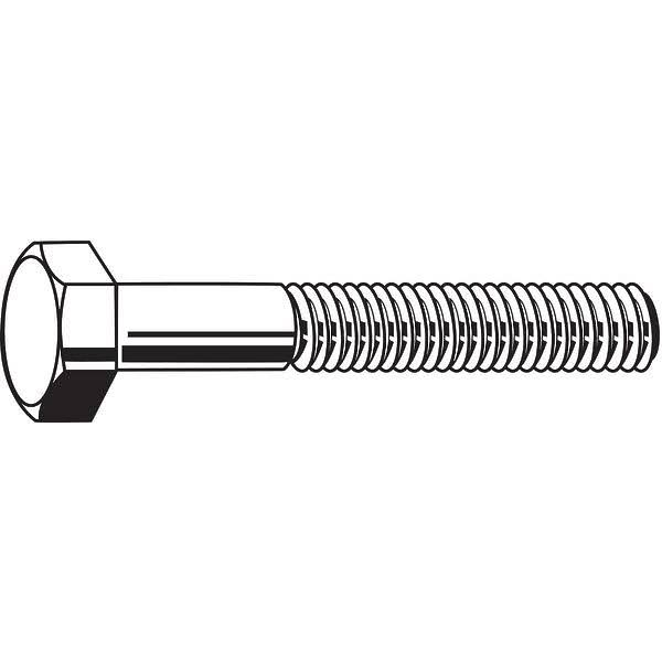 1/2 inch-13 Grade 5 Steel Hex Head Cap Screw, Pk 110 J37522