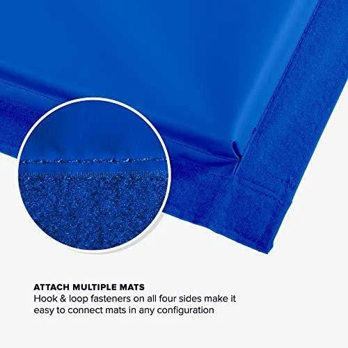 Blue Folding Fitness Exercise Mat Y9803