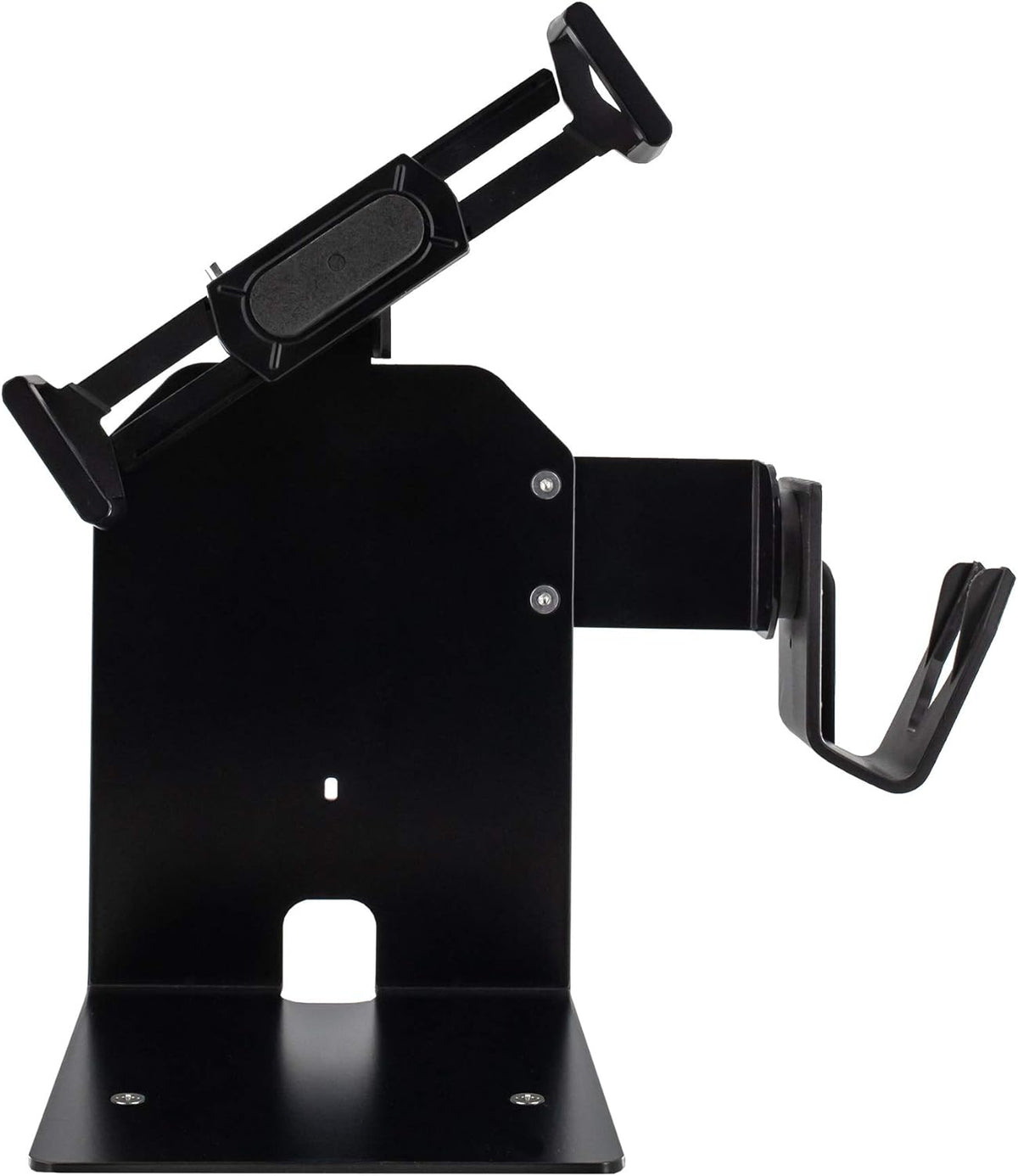 Universal Holder POS Station with Printer Stand & Magnetic Scanner Holder for 7”- 13” Tablets Y8588