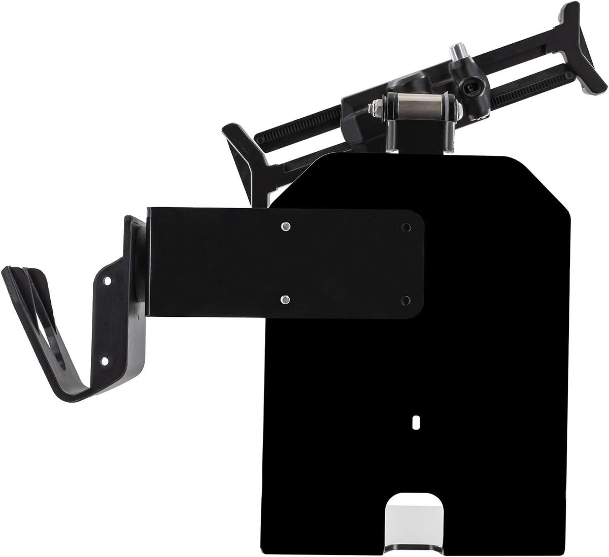 Universal Holder POS Station with Printer Stand & Magnetic Scanner Holder for 7”- 13” Tablets Y8588