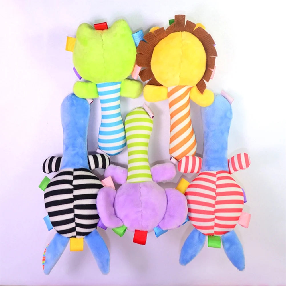 Giraffe Plush Rattle Toy for Infant X743