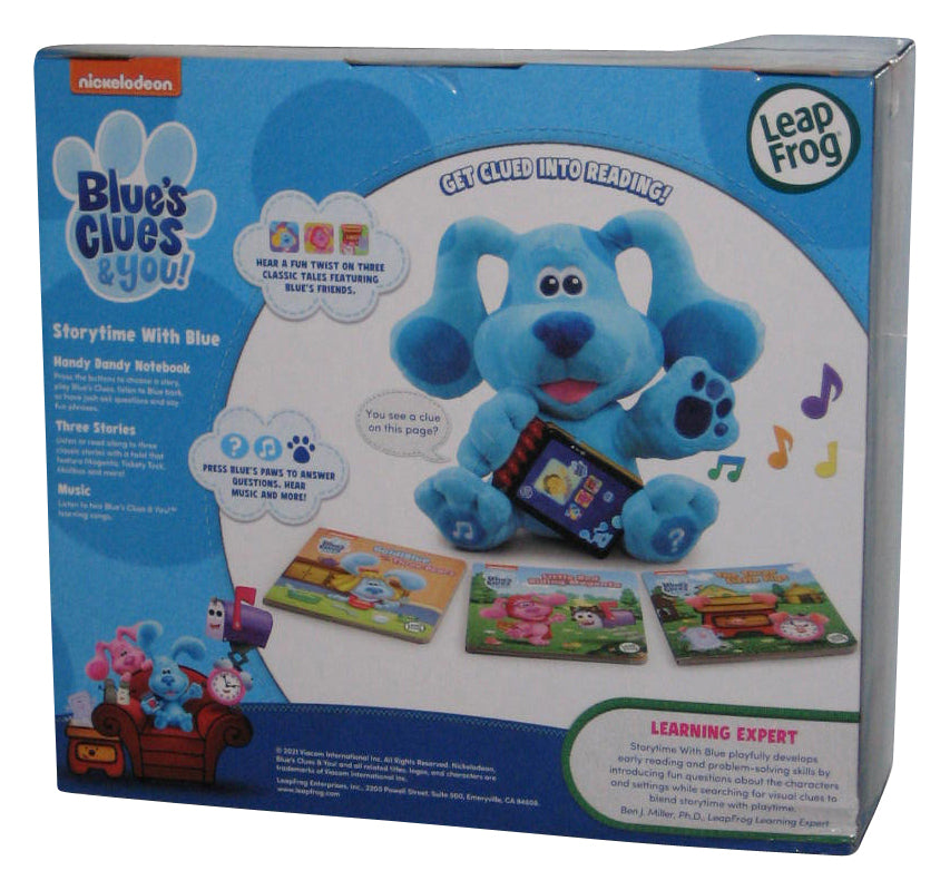 Blue's Clues and You! Storytime with Blue LeapFrog Plush Read-Along Book Box Set T602