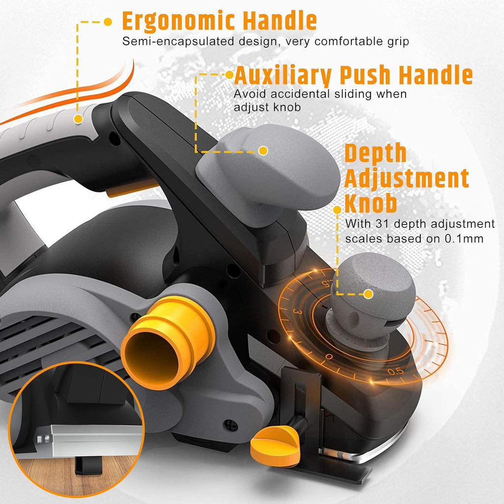 7.5Amp Electric Hand Planer E944