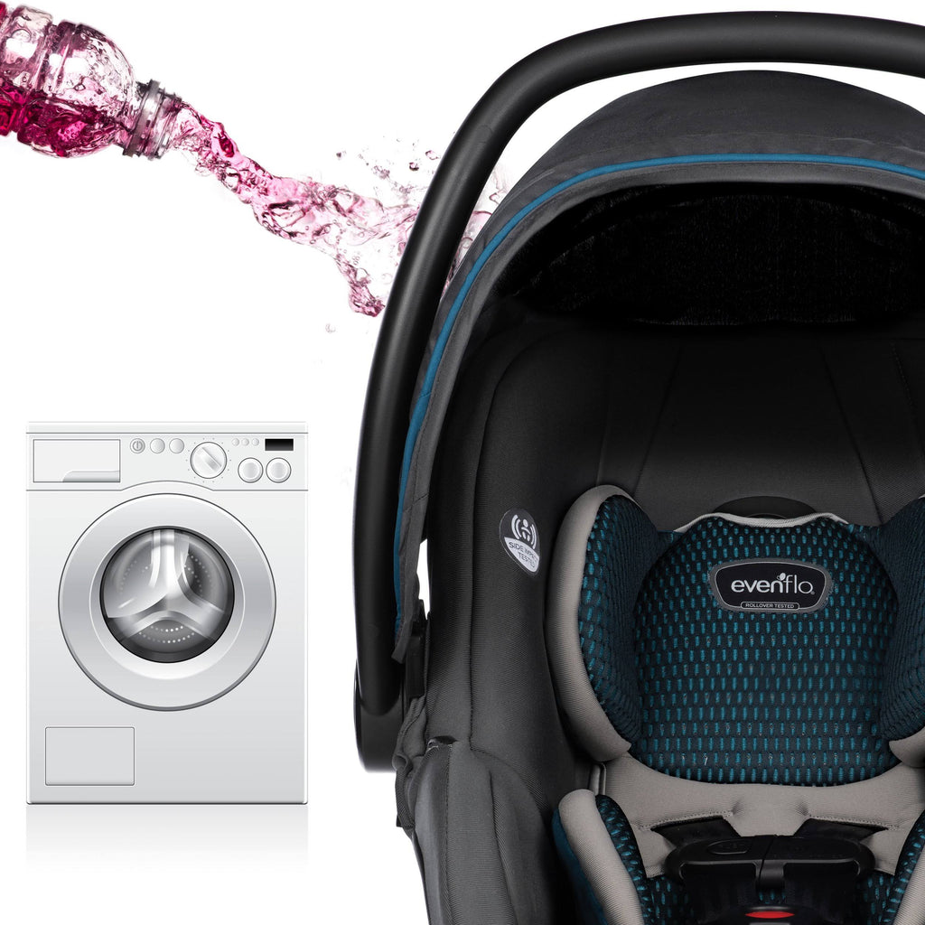 Infant Car Seat with Freeflow Fabric and SafeZone Load Leg Base S29955