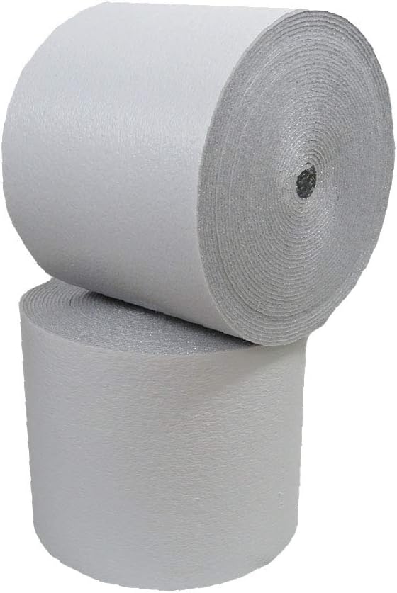White Reflective Foam Core 2 Car Garage Door Insulation Kit 18FT x 8FT R Value 8.0 A529340