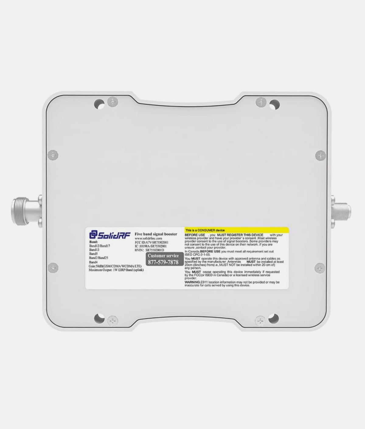 Vehicle Cell Phone Signal Booster for RV Truck, 5G Ready, FCC Approved A679461