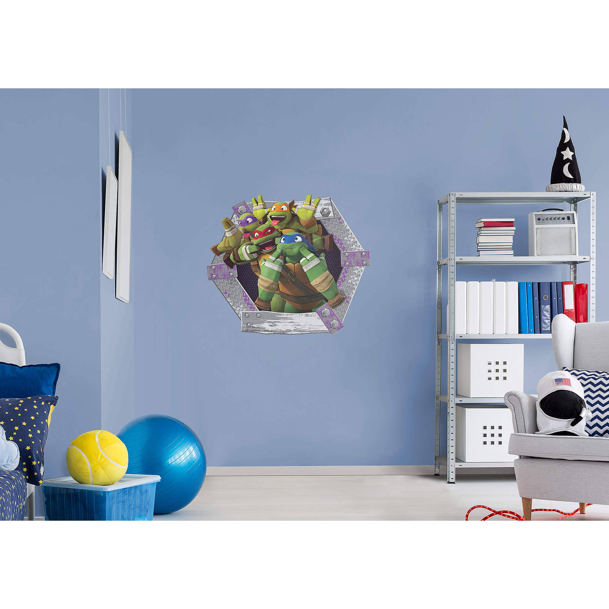 Teenage Mutant Ninja Turtles Goofy Faces Wall Decal Collection S72198