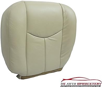 Leather Driver Side Bottom Seat Cover In Shale T418