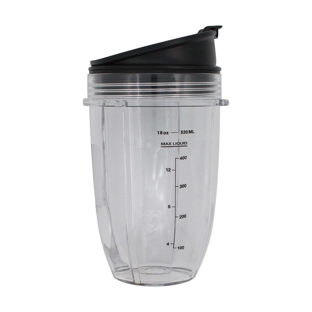 4 Pack Replacement 18 oz Cup with Sip No Seal Flip Lids P2552