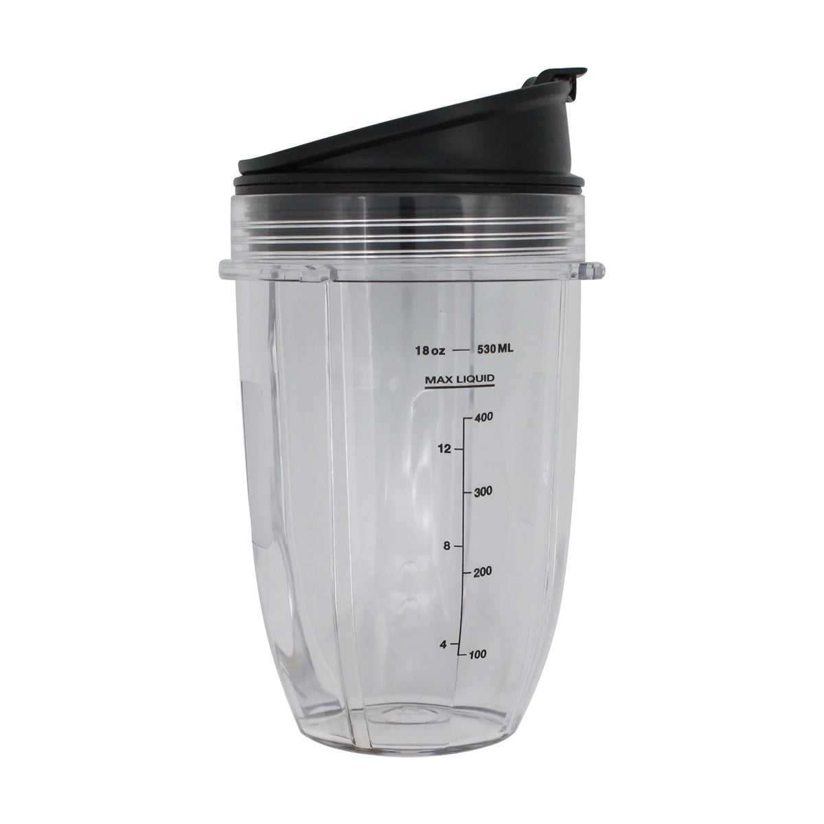 4 Pack Replacement 18 oz Cup with Sip No Seal Flip Lids P2552