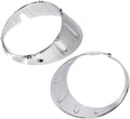 Chrome Fog Light Trim Pair for Mini Cooper Convertible Coupe Hatchback Wagon T52094