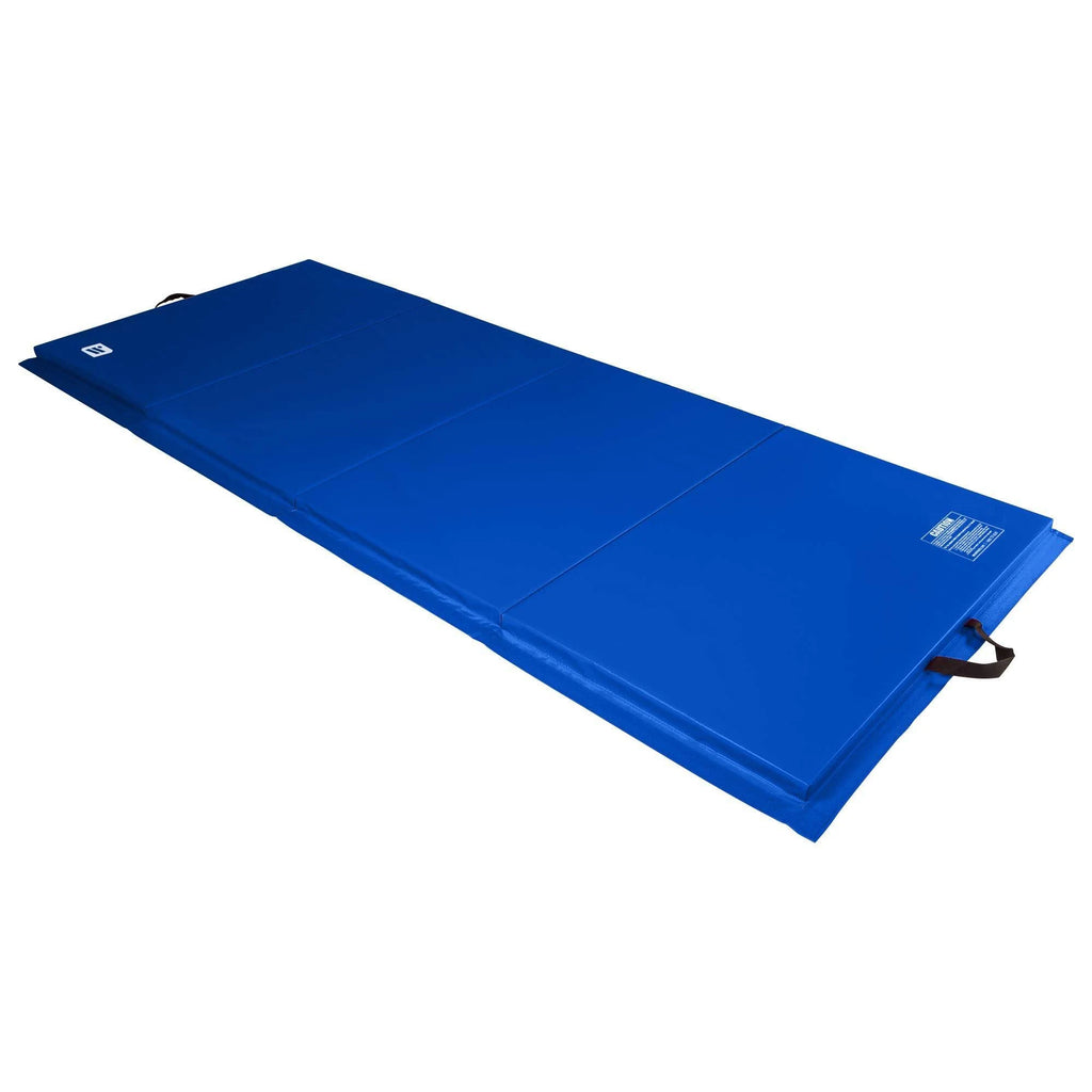 Blue Folding Fitness Exercise Mat Y9803