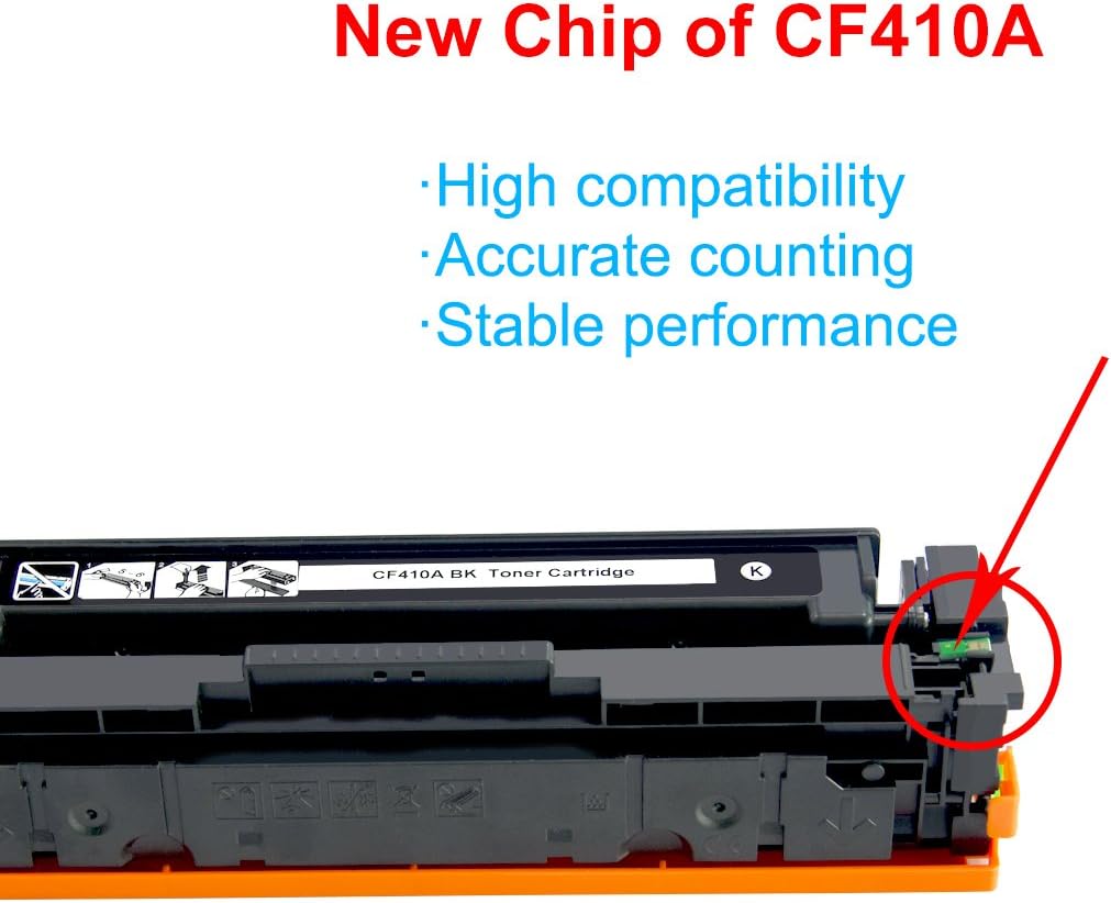 4 Pack Toner Cartridge for HP Color LaserJet Printers I658