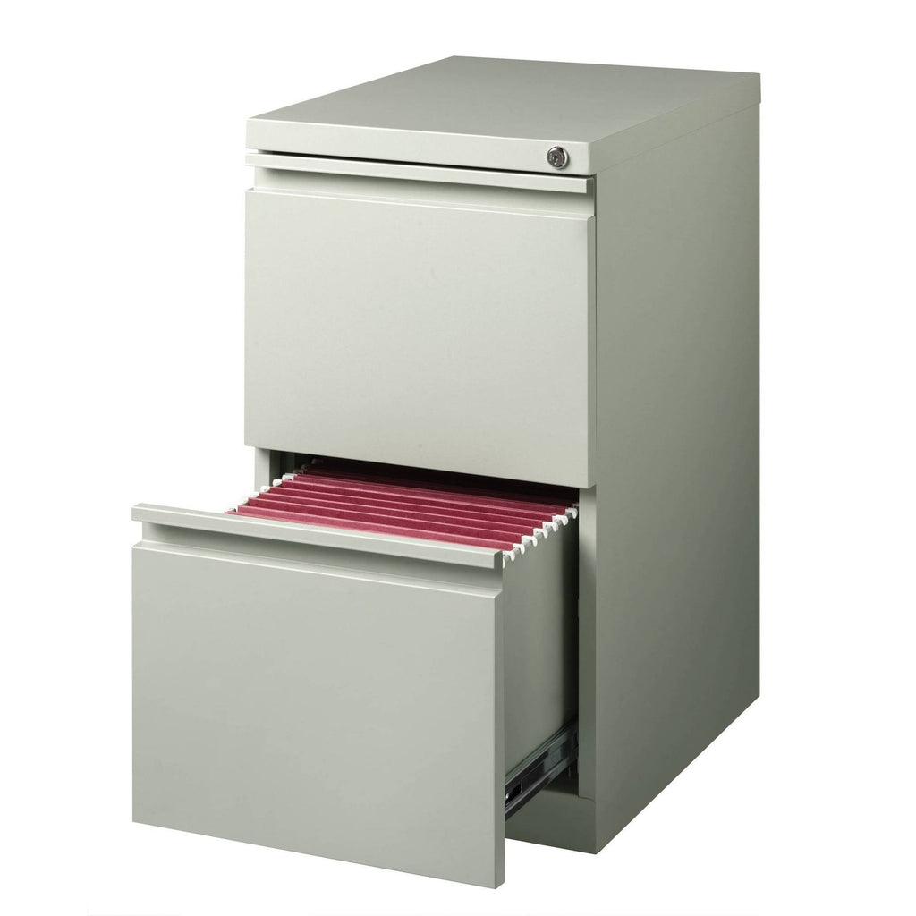 Light Gray Mobile Pedestal File Cabinet O2646