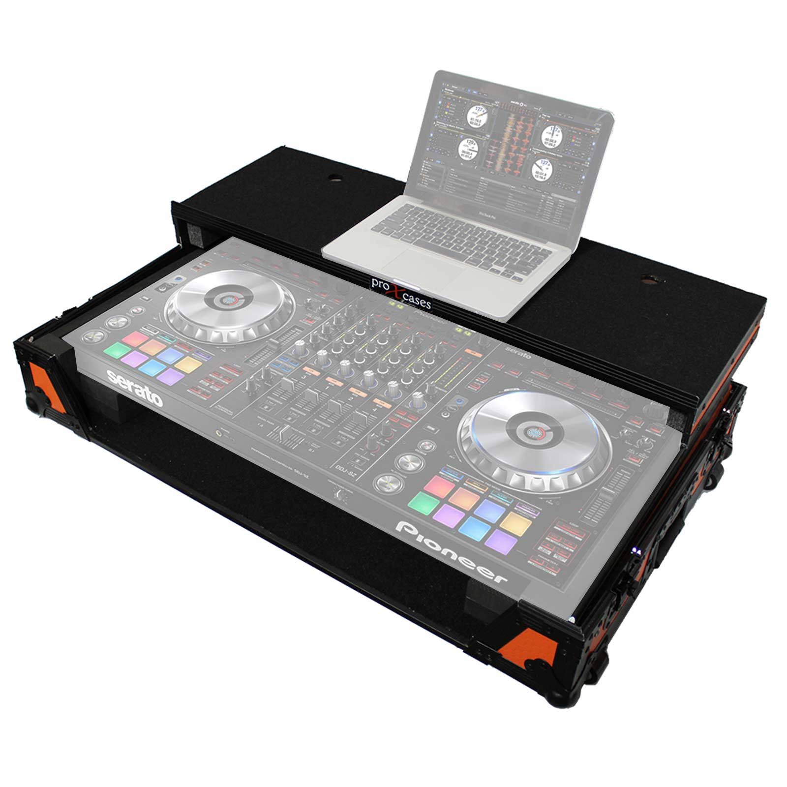 Black on Orange Flight Case for Pioneer DDJ-SZ Z82672
