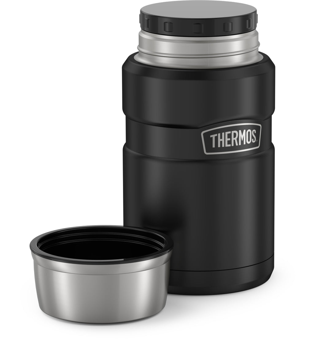 24oz Matte Black Food Jar R680708