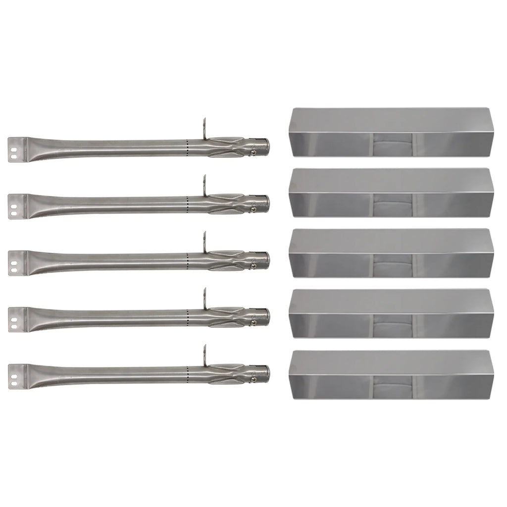 5-Pack Stainless Steel BBQ Gas Grill Tube Burner Replacement Parts V73001