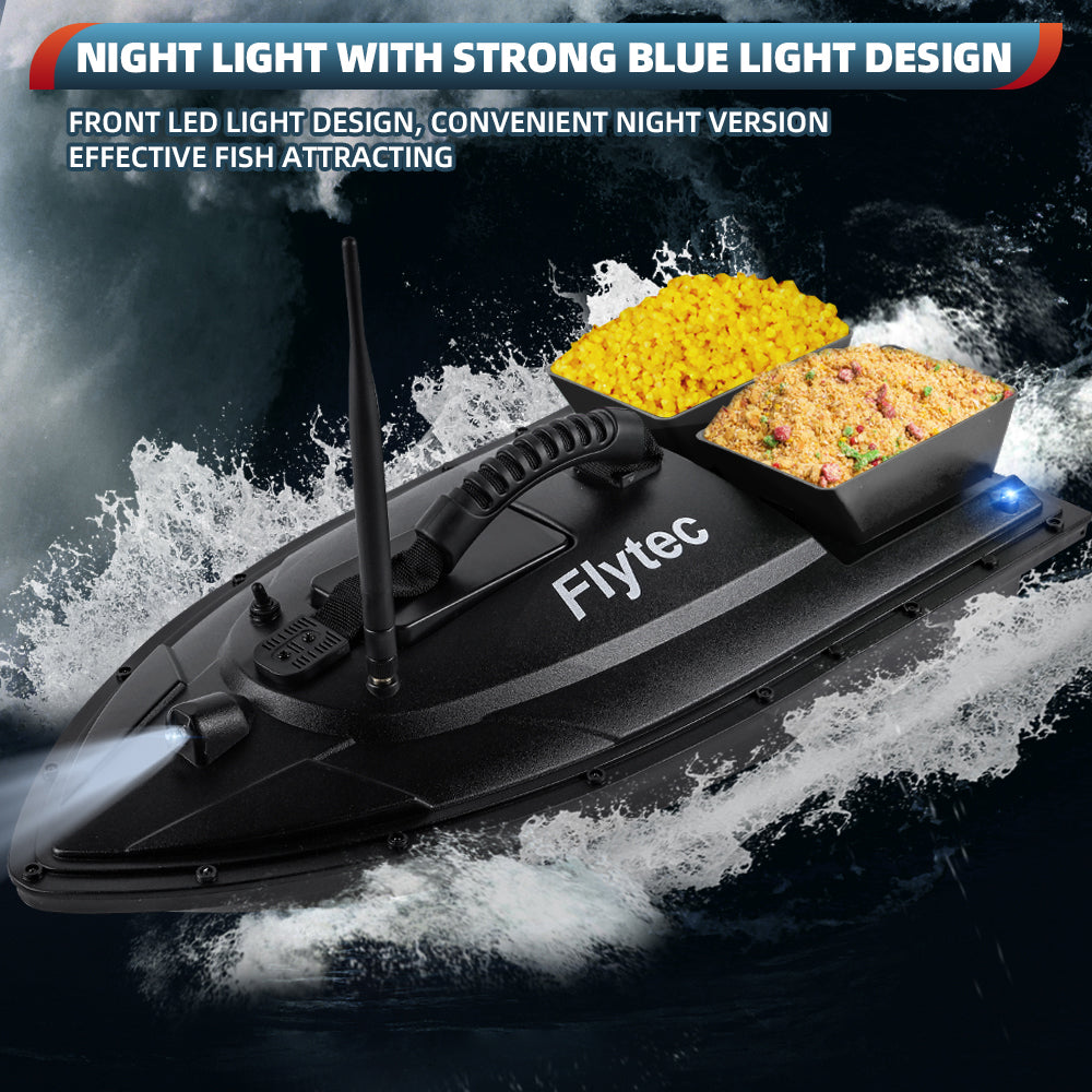 Remote Control Bait Boat Dual Motor 500m T74061