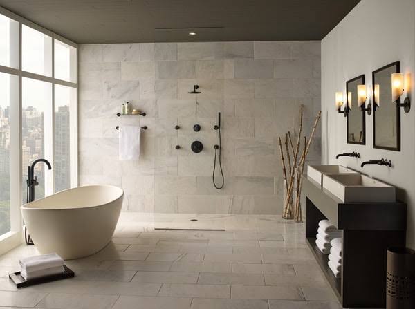 Matte Black Wall-Mount Hand Shower H399194
