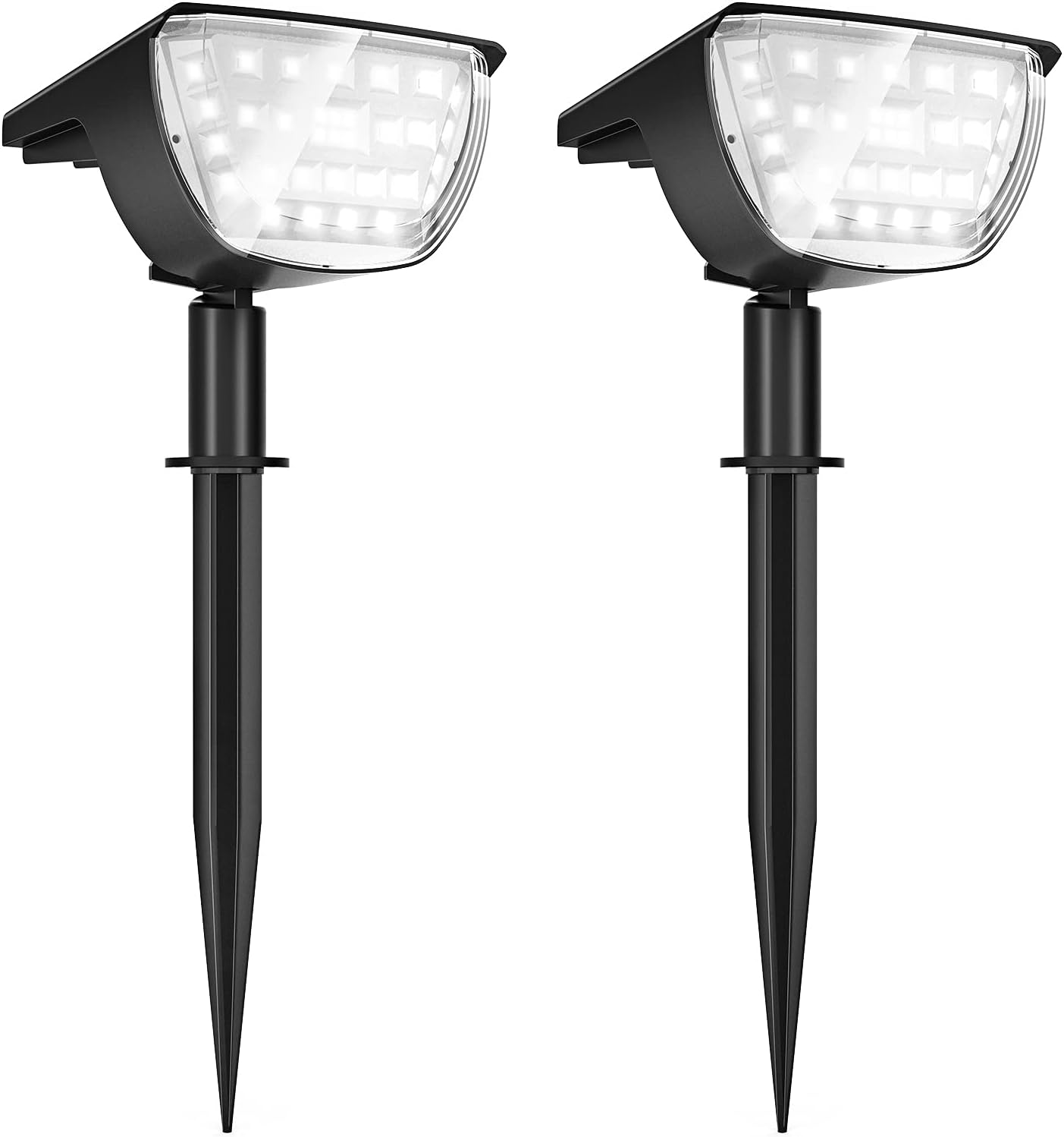 4 Pack Warm White Solar Landscape SpotLights Z58759