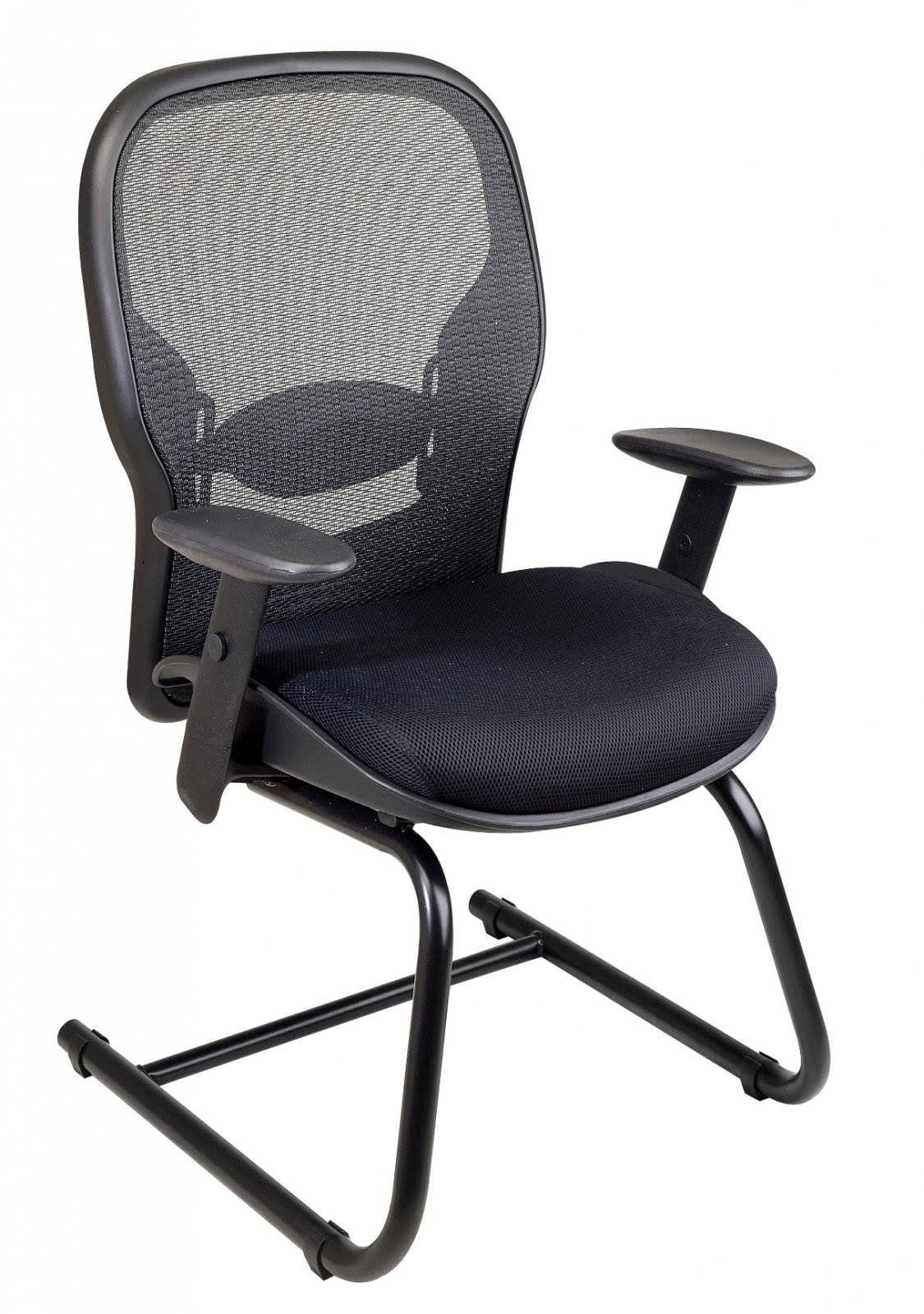 Black Office Chair with Breathable Mesh Back and Seat L955248