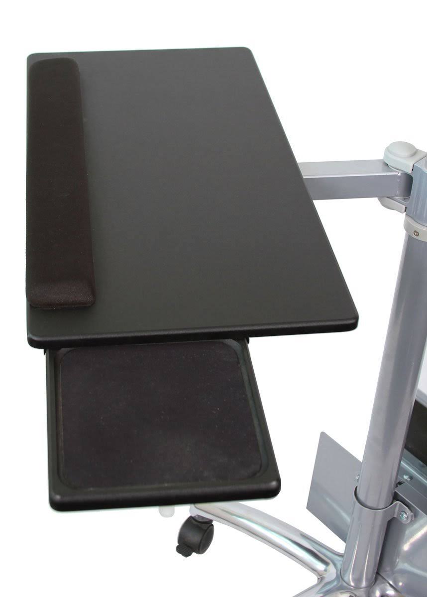 Mobile Computer Cart on Wheels M2383