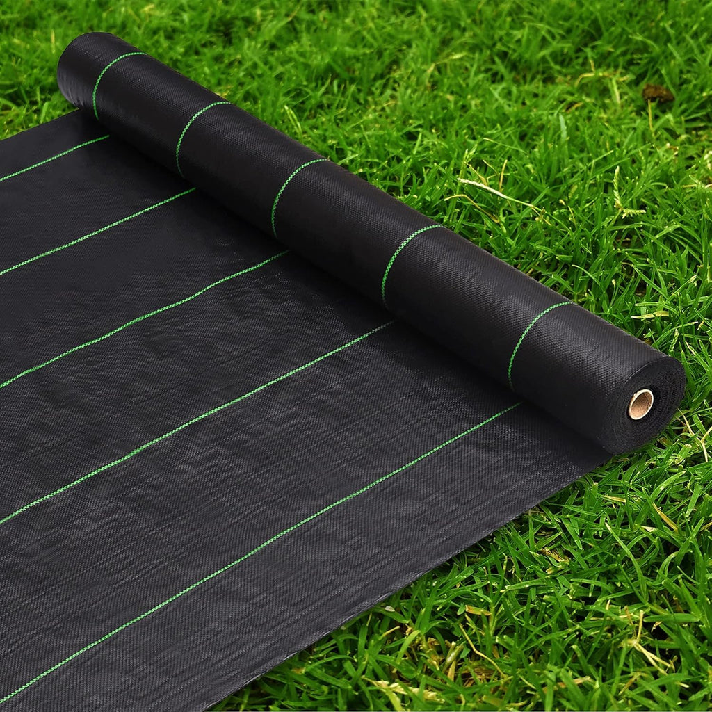 3ft x 300ft Woven Weed Barrier Landscape Fabric Pack of 2 J935