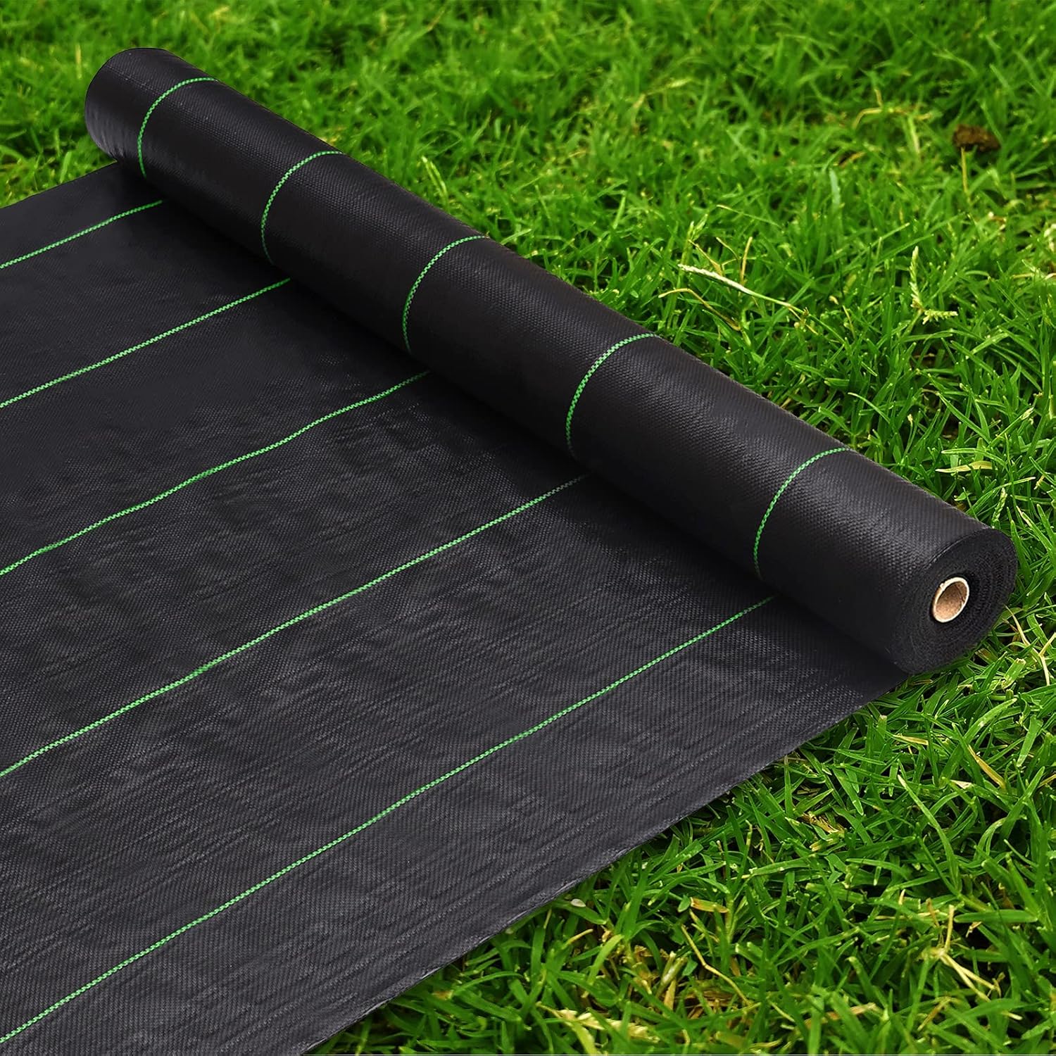 3ft x 300ft Woven Weed Barrier Landscape Fabric Pack of 2 J935