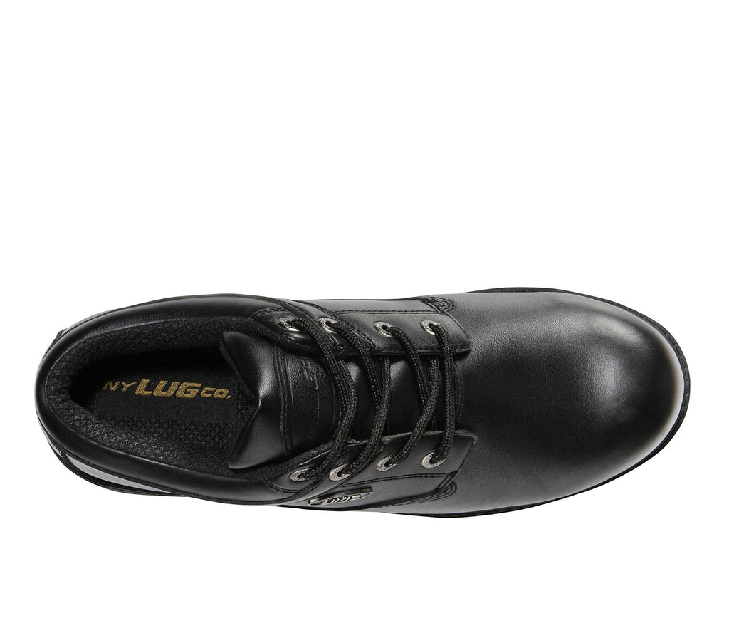 Black Leather Savoy SR Shoes N422
