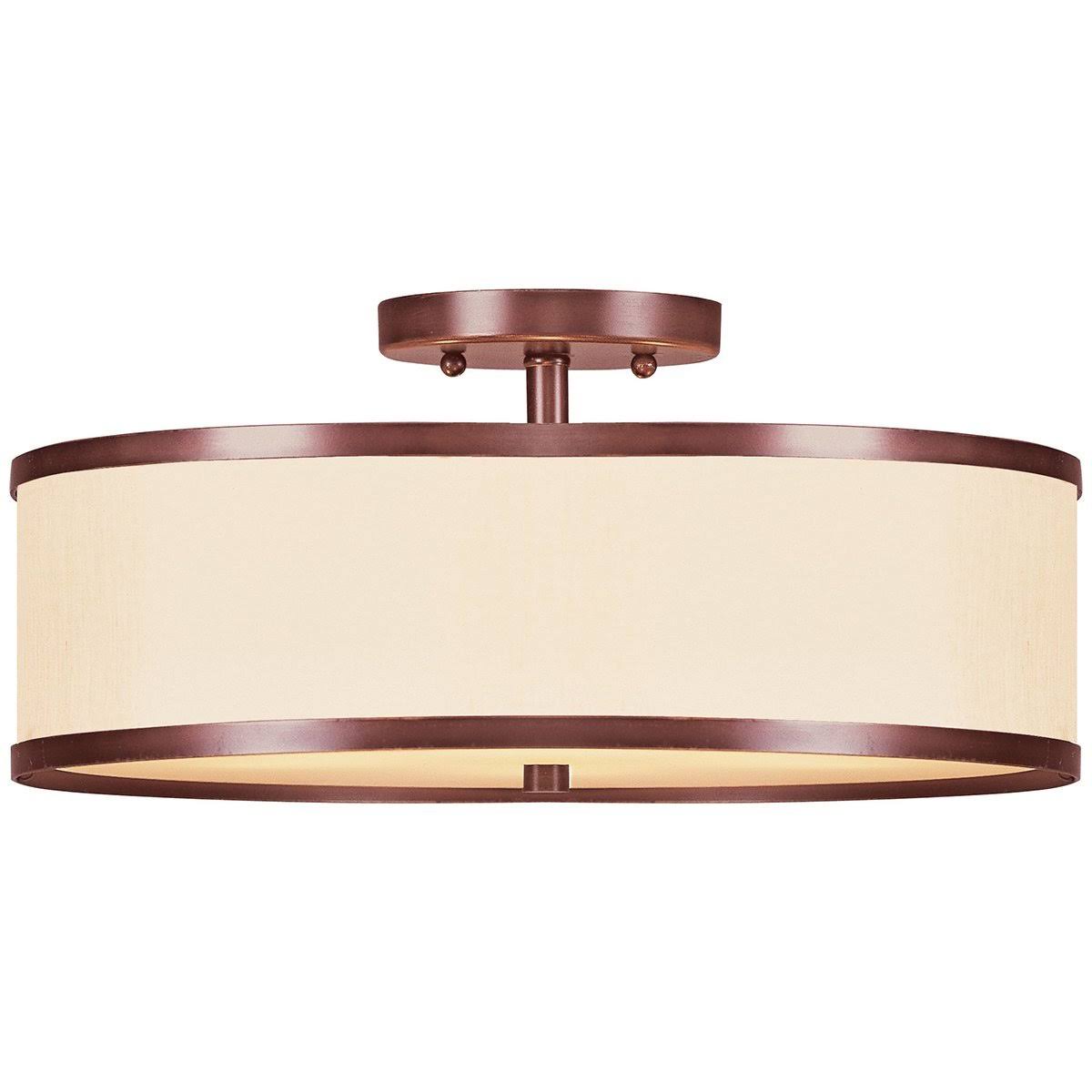 Bronze 3 Light Ceiling Mount V372