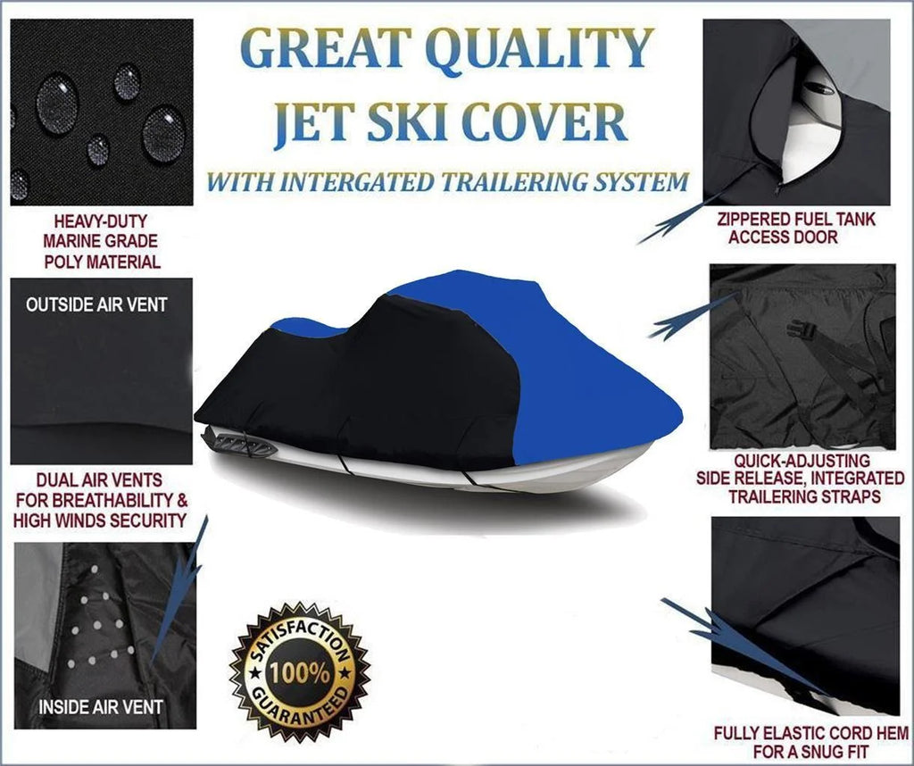 Heavy-Duty Jet Ski Cover for Sea Doo SPARK TRIXX 2up 2 Seater B425898