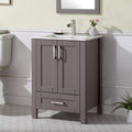 Grey 24 Inch Bathroom Vanity with Sink X79838