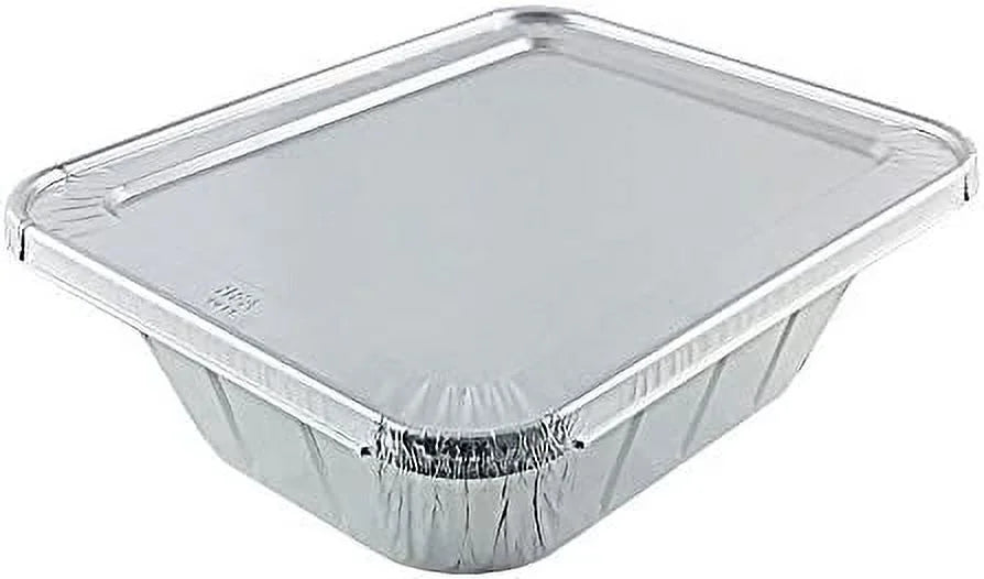 Aluminum Disposable Pan with Alum Lid (20 Qty) Z848