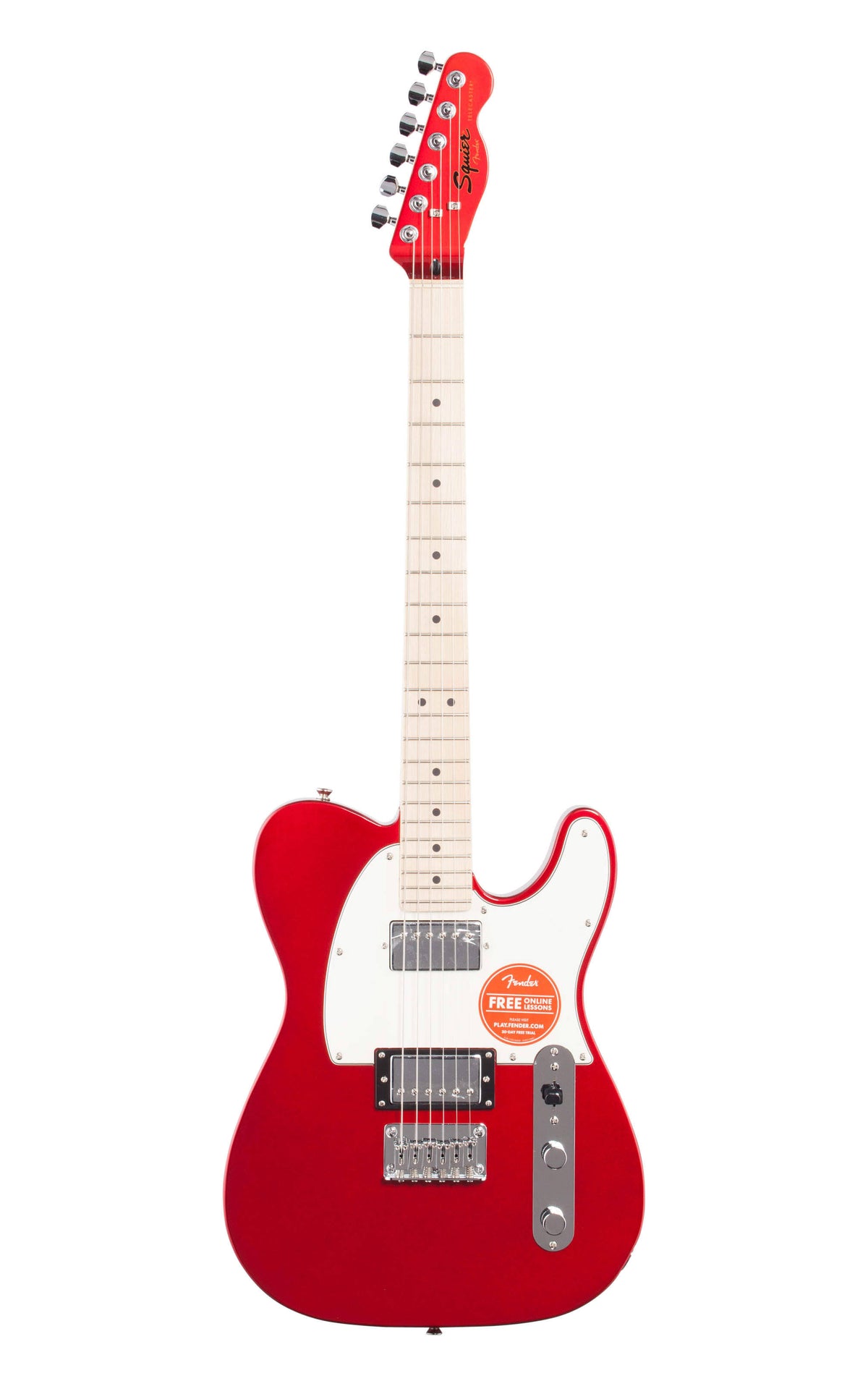 Dark Metallic Red Telecaster Electric Guitar Q38774