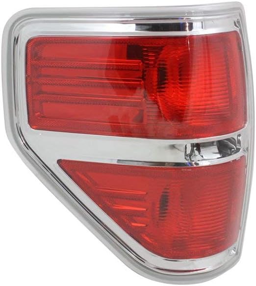 Tail Light Lens and Housing Set of 2 for Ford F-150 C837