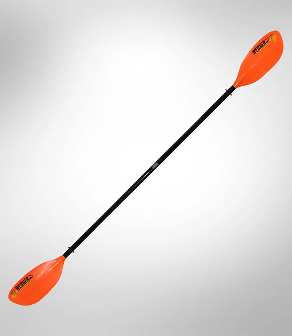 2-Piece Paddle Straight Shaft Yellow 240cm V5497